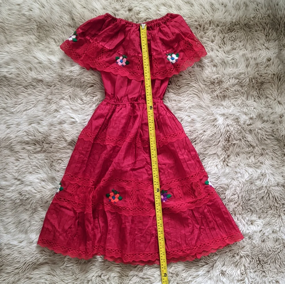 Vintage red dress - Picture 8 of 8